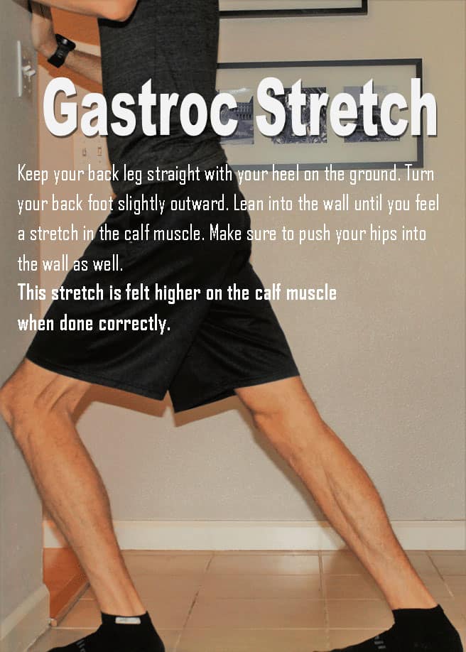 gastroc stretch illustration