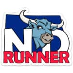 North Dakota Runner Sticker