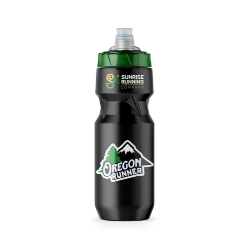 Oregon Sticker on Sport Bottle