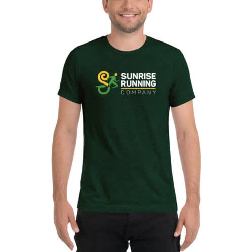 Green Unisex Sunrise Running Company T-Shirt
