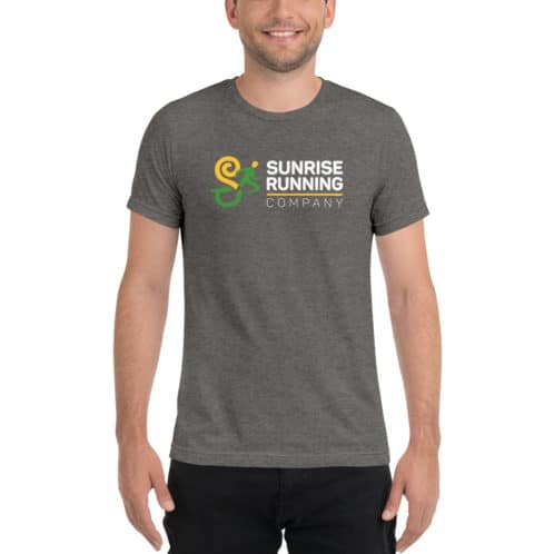 Grey Unisex Sunrise Running Company T-Shirt