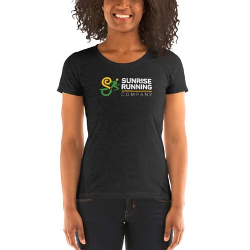 Black Women's Sunrise Running Company T-Shirt