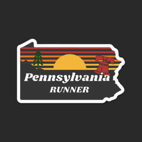 Pennsylvania Runner Sticker
