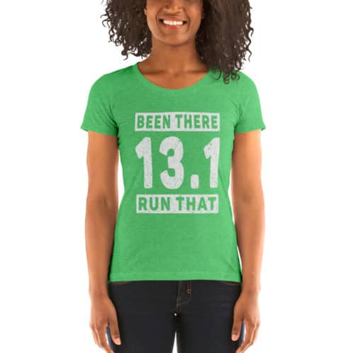 Green Been There Run That 26.2 T-Shirt from Sunrise Running Company