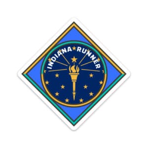 Indiana Runner Sticker