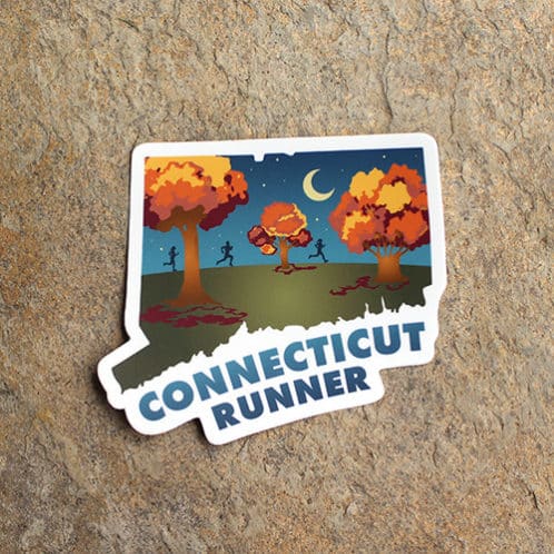 Connecticut Runner Sticker - product image