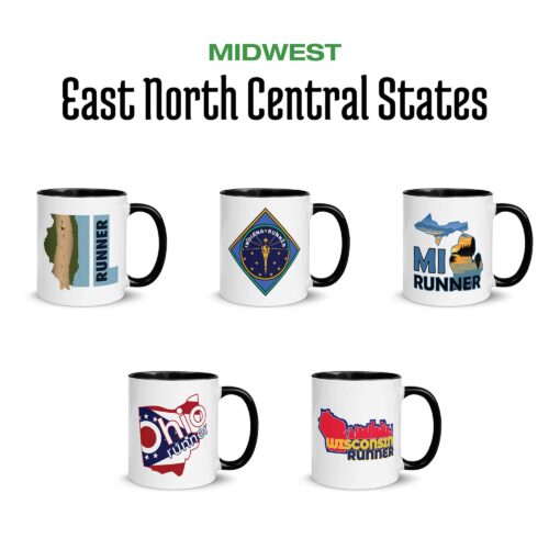 Midwest - East North Central States coffee mugs