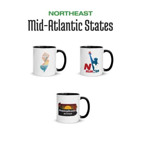 Northeast - Mid-Atlantic States coffee mugs