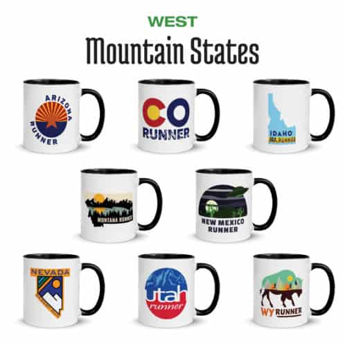 West - Mountain States Coffee Mugs