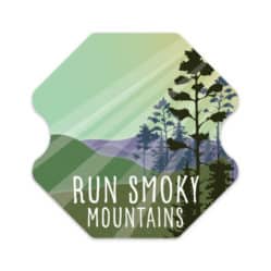 Run Smoky Mountains Sticker