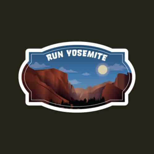 Run Yosemite sticker