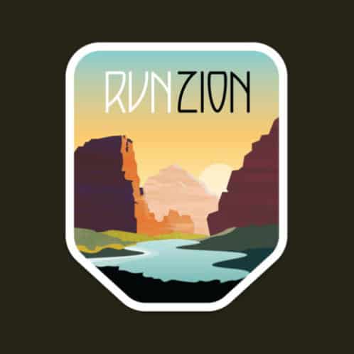 Run Zion Custom Sticker