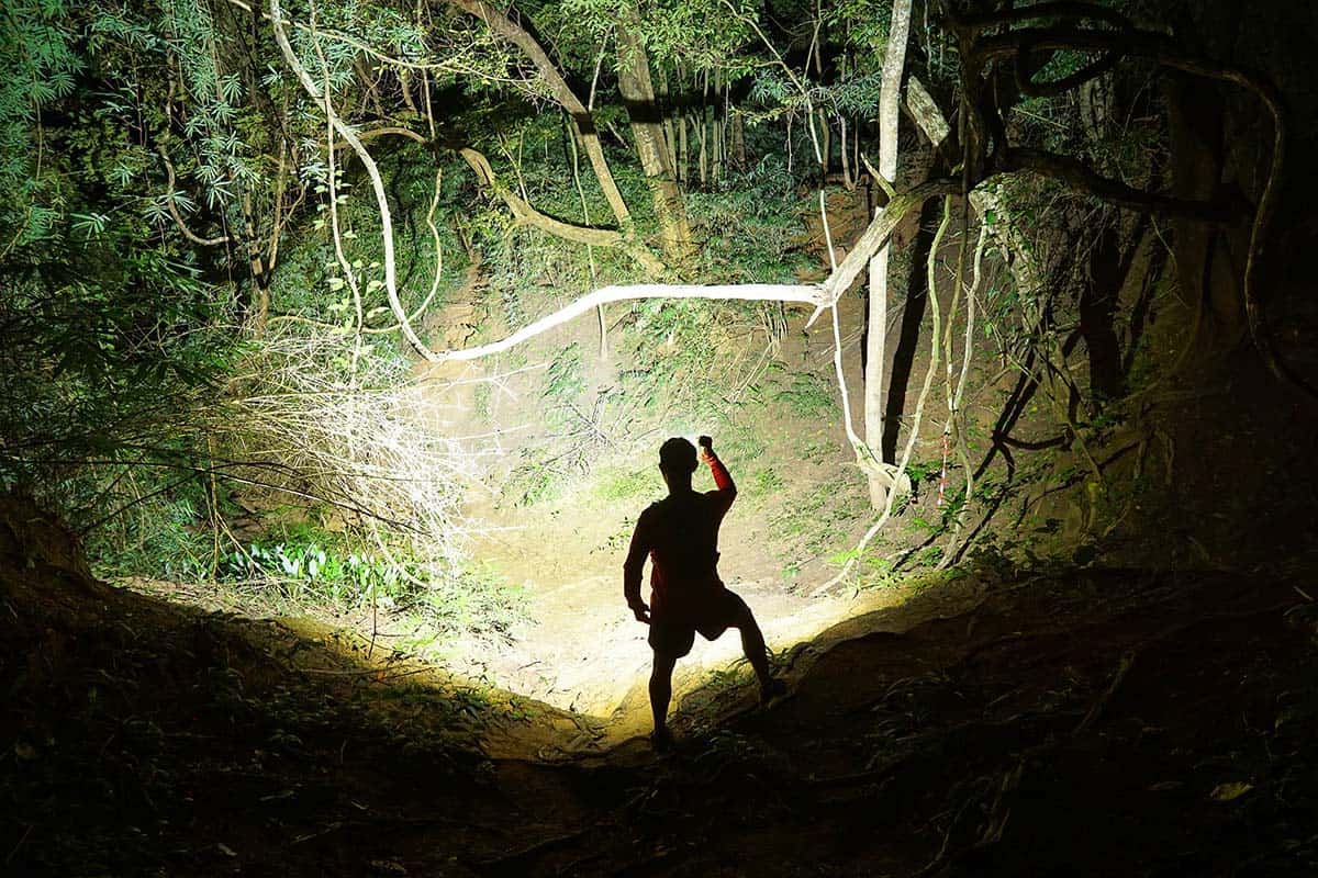 lights for trail running at night