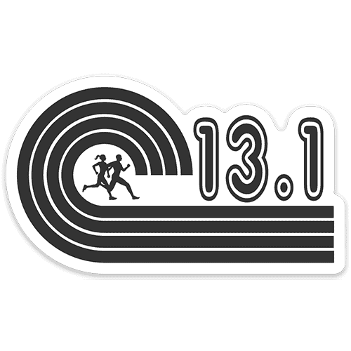 black 13.1 car magnets