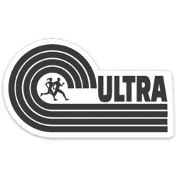 ultramarathon car magnet