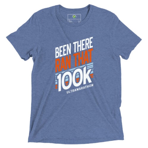 Been There Ran That 100K T-Shirt - Blue
