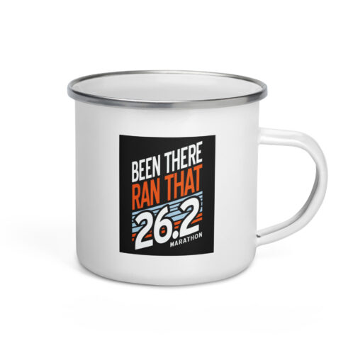 26.2 Enamel Mug - Black