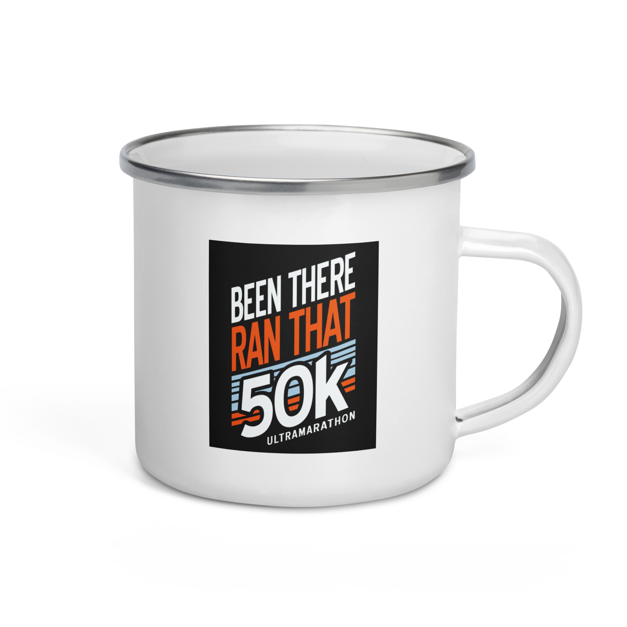 50K Enamel Mug - Black