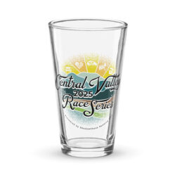 Central Valley Race Series Pint Glass