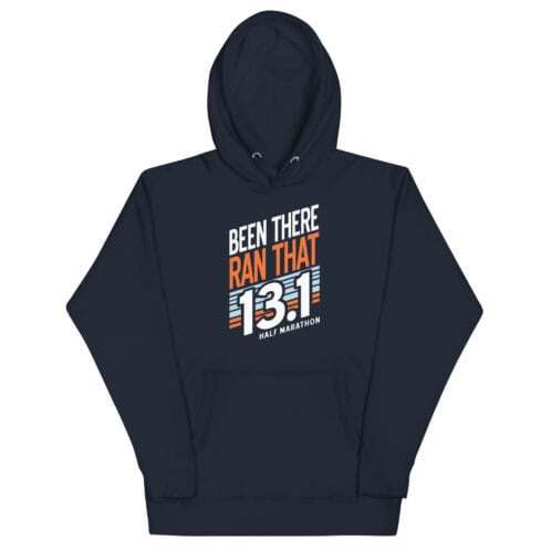 Been There Ran That 13.1 Hoodie - Navy Blazer