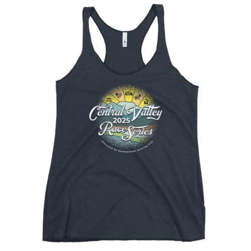 Central Valley Race Series Racerback Tank - Vintage Navy
