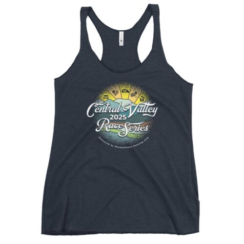 Central Valley Race Series Racerback Tank - Vintage Navy