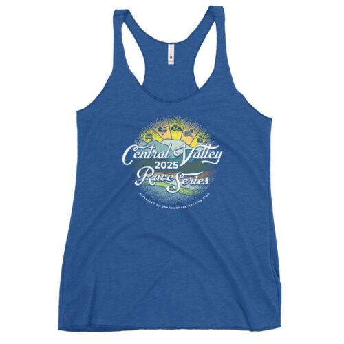 Central Valley Race Series Racerback Tank - Vintage Royal