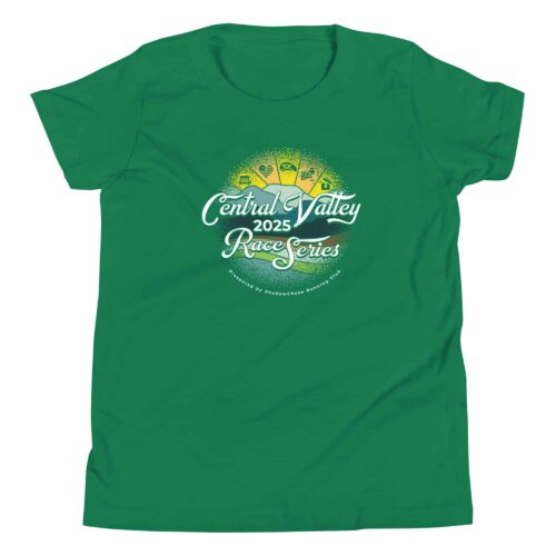 Youth Central Valley Race Series T-Shirt - Kelly Green